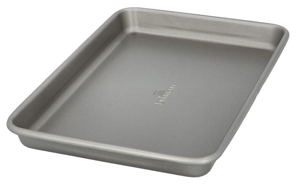 BACKBLECH - Silberfarben, KONVENTIONELL, Metall (25/17/2,5cm) - Birkmann