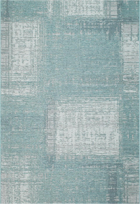 FLACHWEBETEPPICH 60/110 cm Amalfi Blau  - Blau, KONVENTIONELL, Textil (60/110cm) - Novel