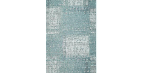 FLACHWEBETEPPICH 60/110 cm Amalfi  - Blau, KONVENTIONELL, Textil (60/110cm) - Novel