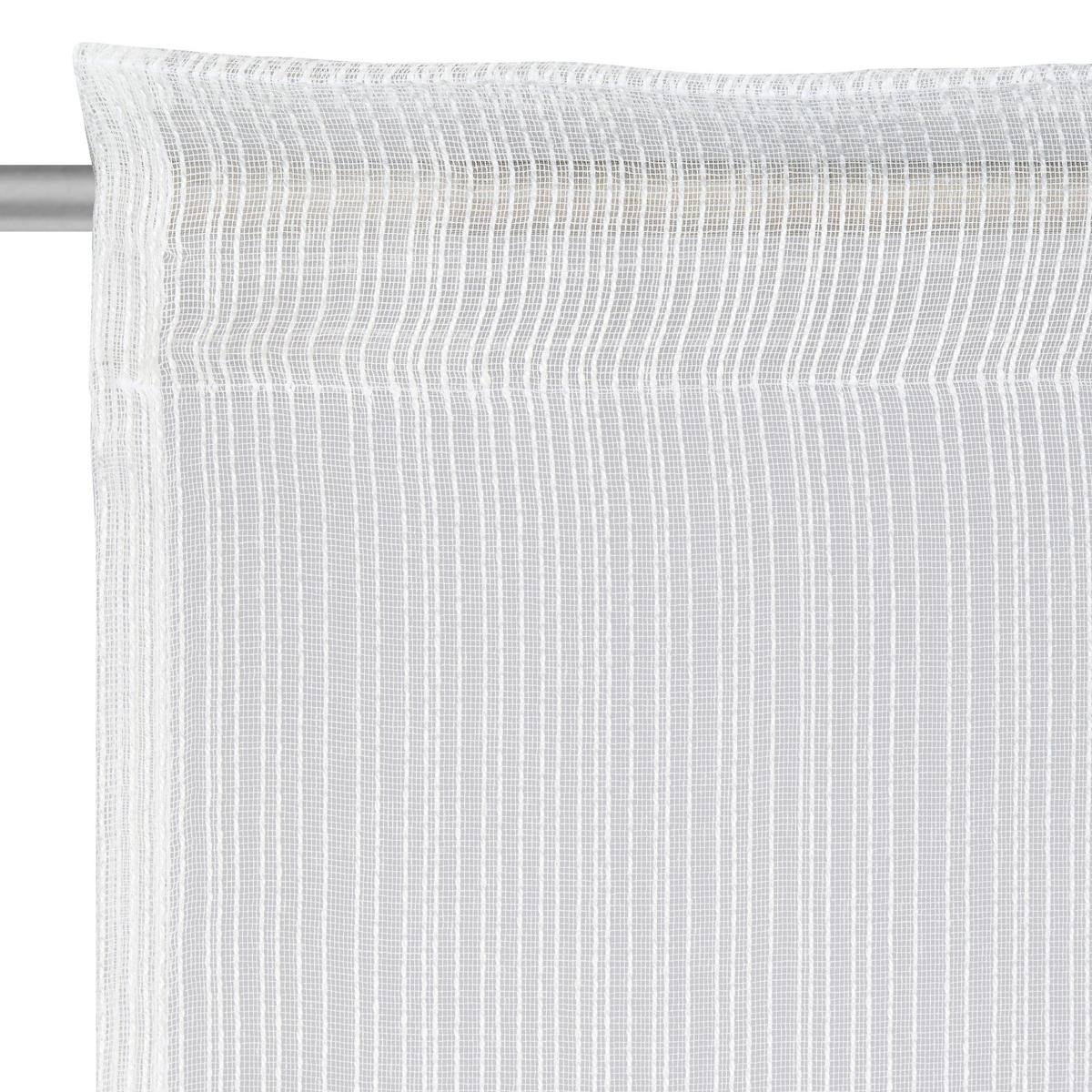KOMBINIRANA ZAVESA  prosojno   140/245 cm  - bela, Basics, tekstil (140/245cm) - Esposa