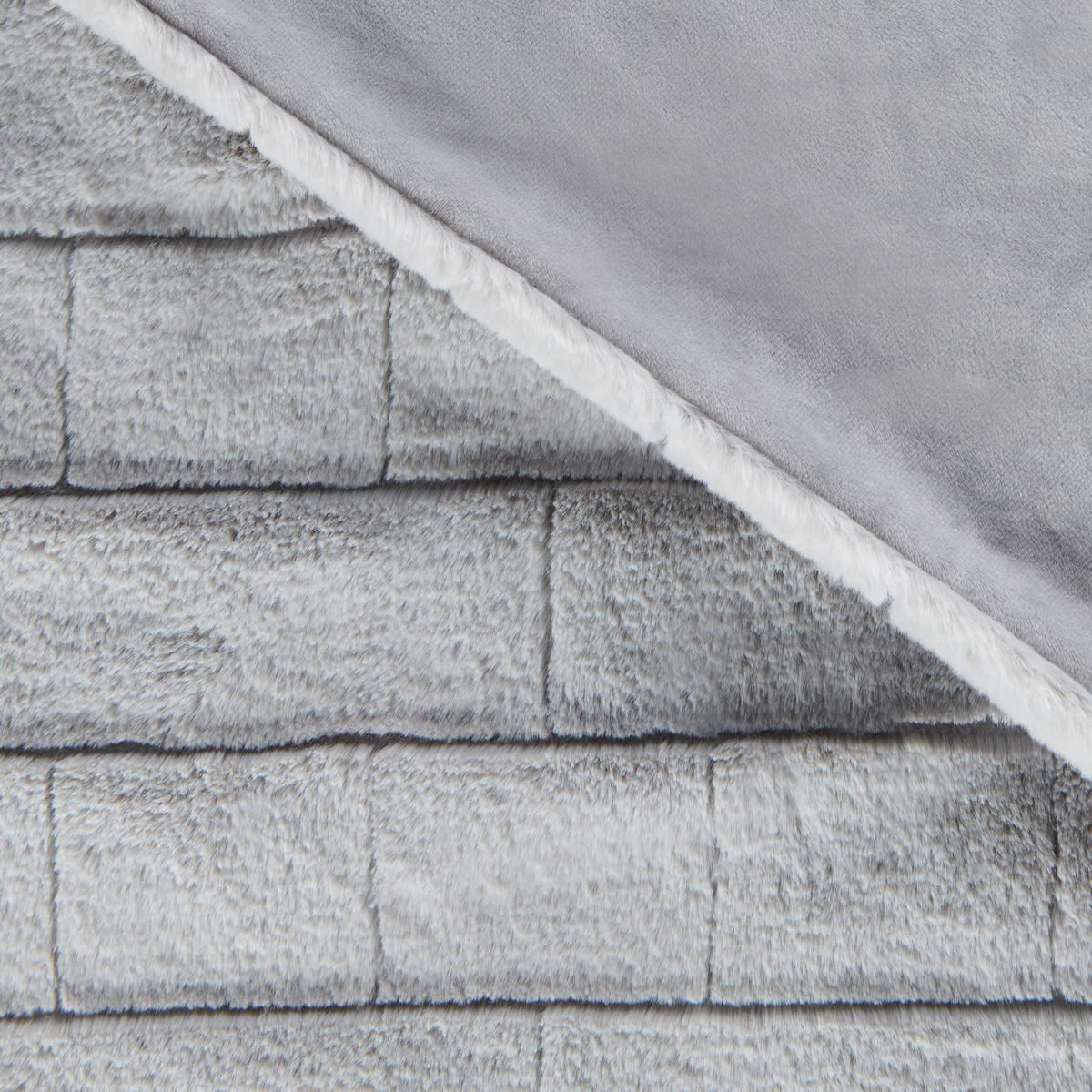 PĂTURĂ DIN BLANĂ 150/200 cm  - gri, Konventionell, textil (150/200cm) - Dieter Knoll