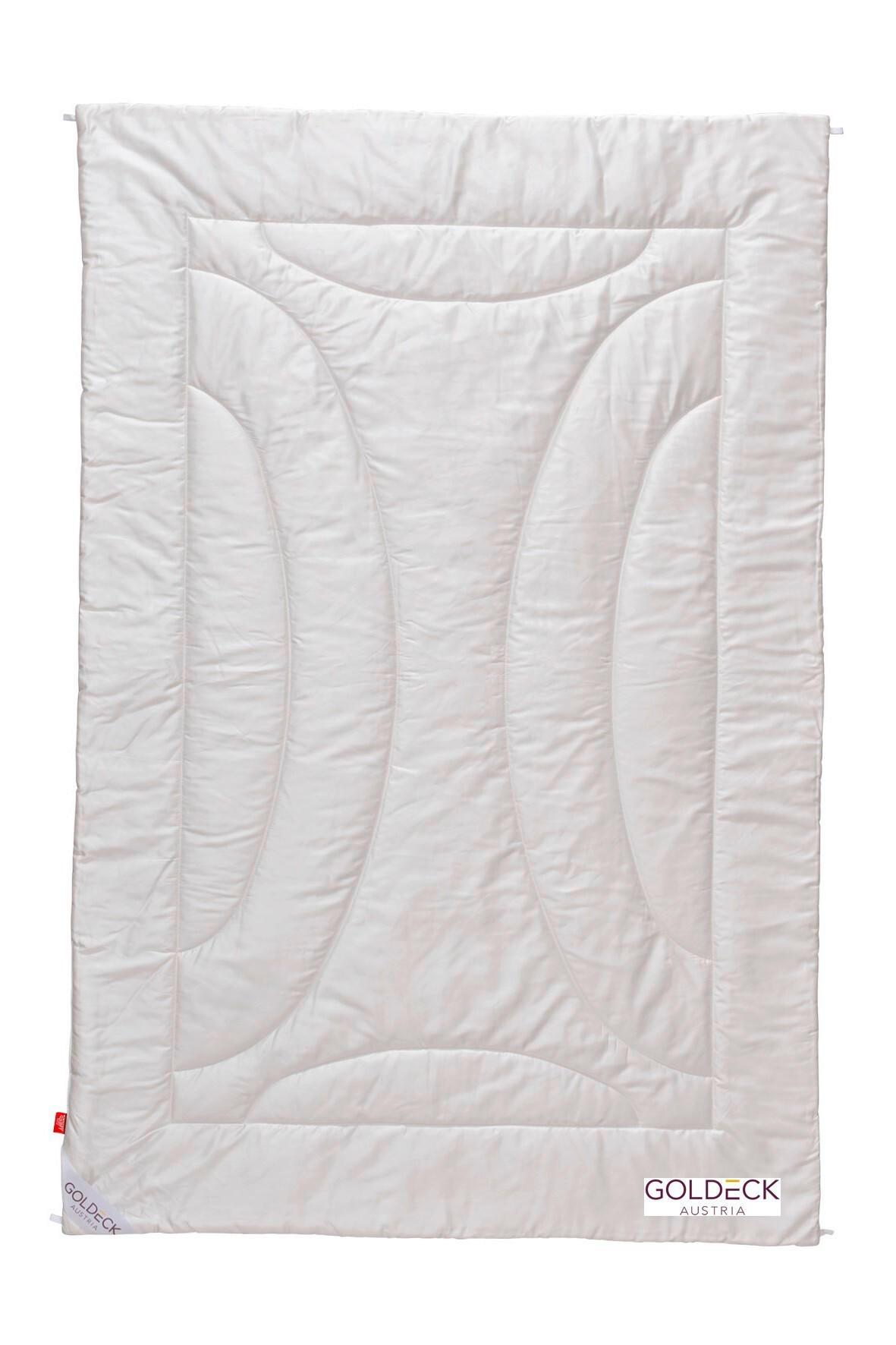 GANZJAHRESDECKE 135-140/200 cm - Champagner, Basics, Naturmaterialien/Kunststoff (135-140/200cm) - Goldeck Austria
