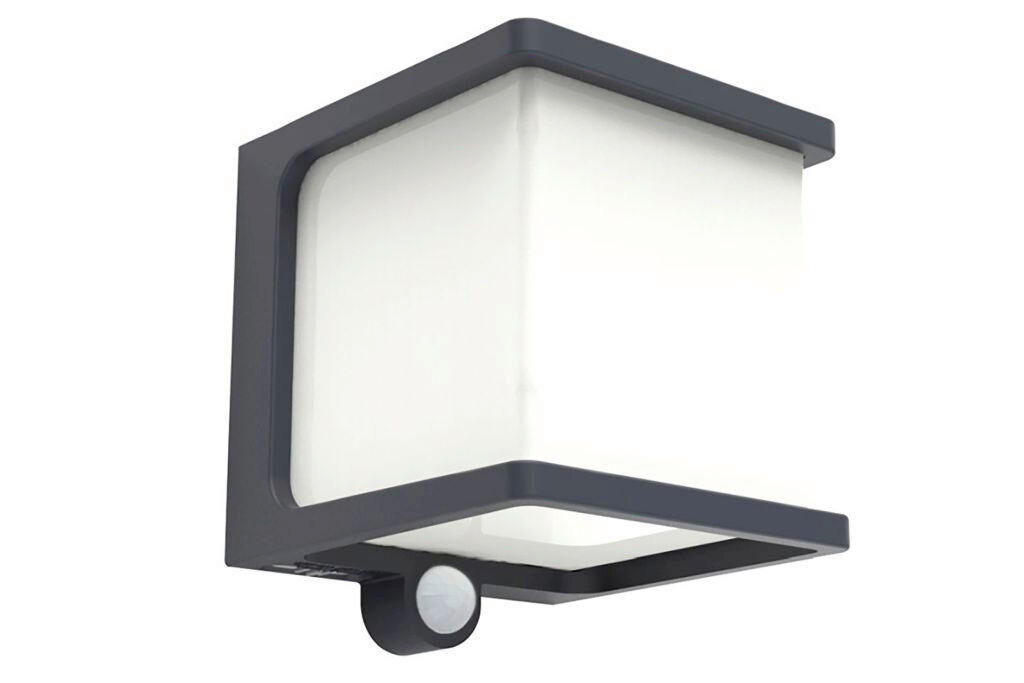 AUßENLEUCHTE Doblo  - Dunkelgrau, Basics, Kunststoff/Metall (12.9/11cm)
