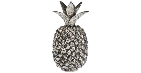 DEKOANANAS - Silberfarben, Basics, Kunststoff (15,5/28/15cm) - Ambia Home