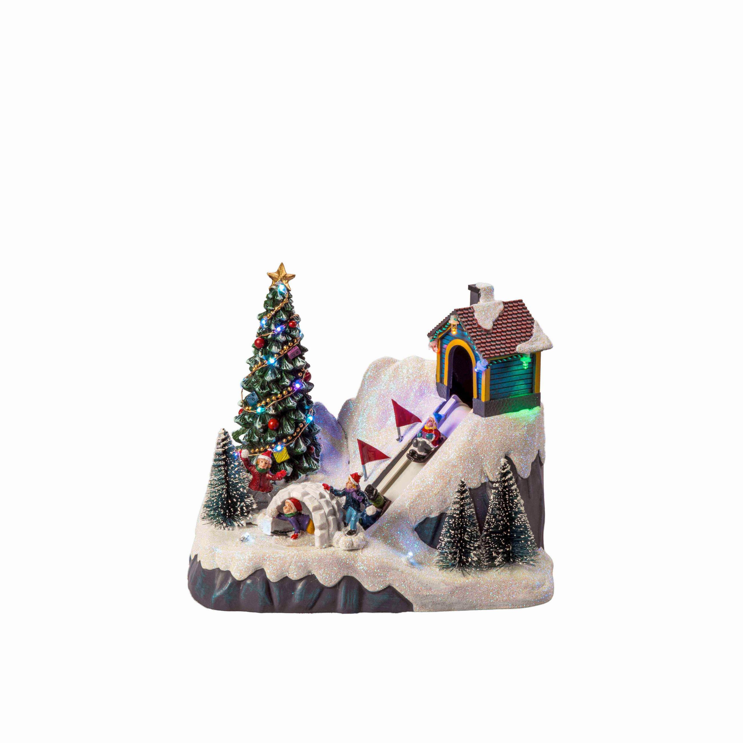 LED-DEKOLEUCHTE  - Multicolor, LIFESTYLE, Kunststoff (21,5/18,5/13cm)