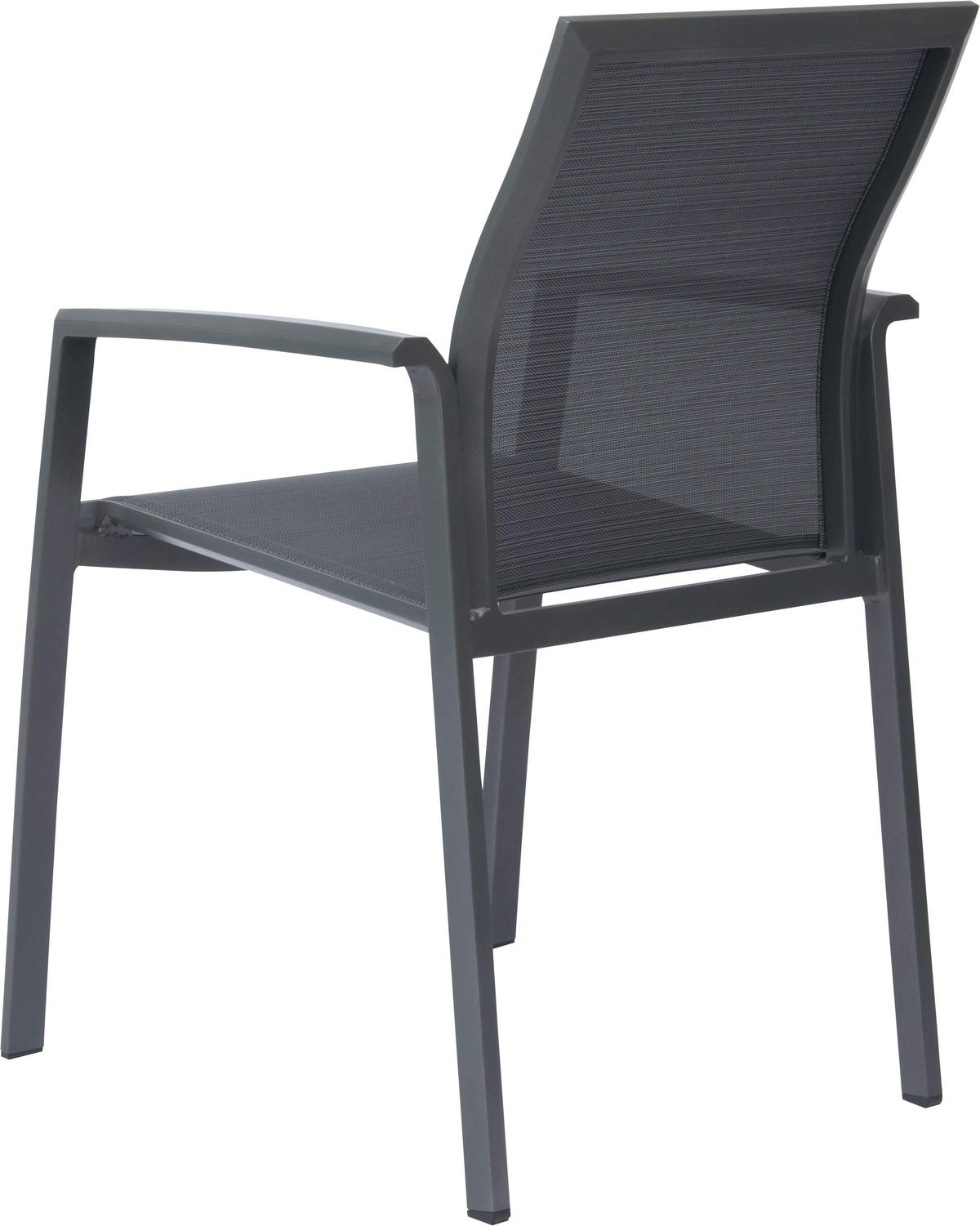 STAPELSESSEL in Metall, Textil Anthrazit, Dunkelgrau  - Dunkelgrau/Anthrazit, Basics, Textil/Metall (58/109/70cm) - Stern