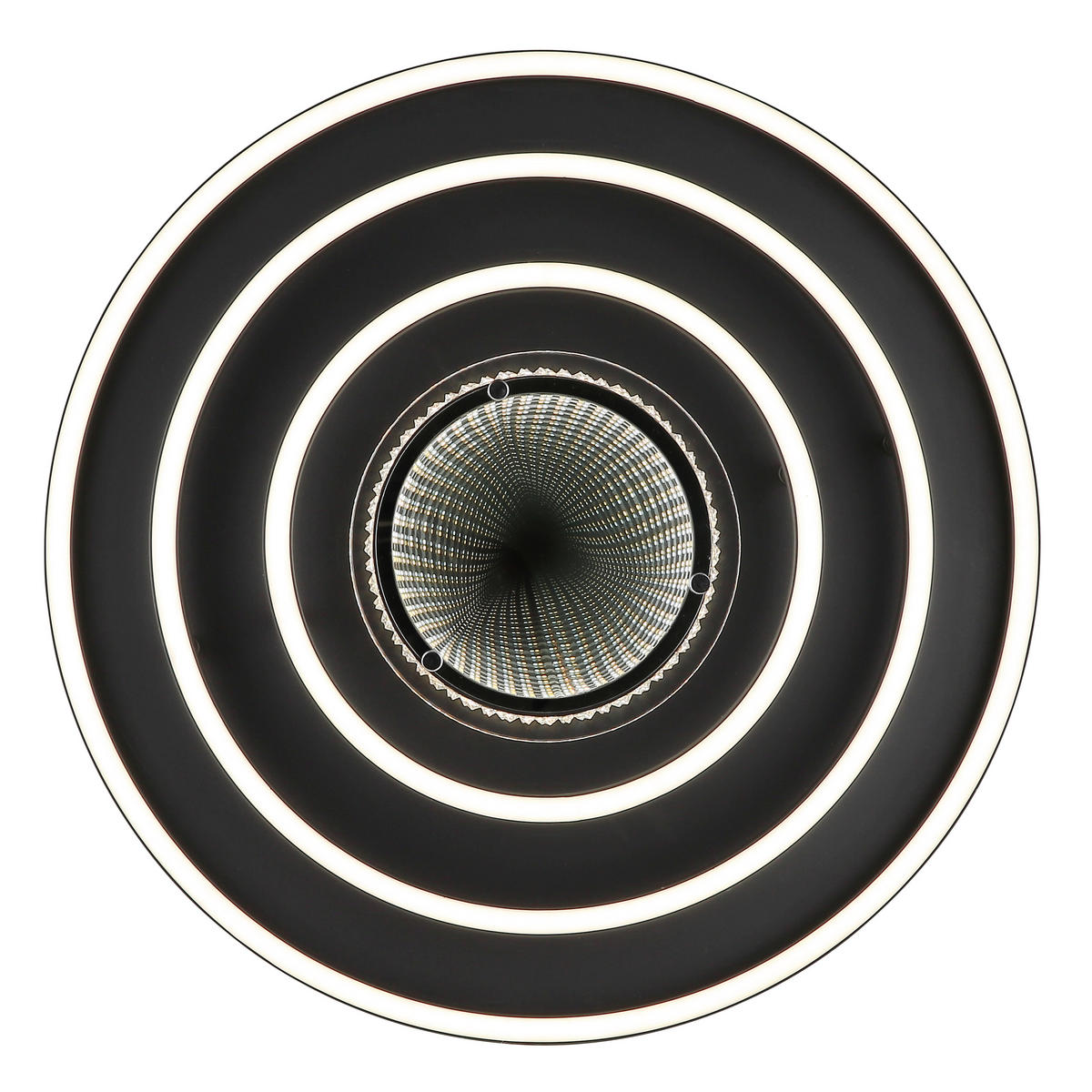 STROPNÍ LED SVÍTIDLO, 51,1/10,8 cm  - bílá/černá, Design, kov/plast (51,1/10,8cm) - Globo