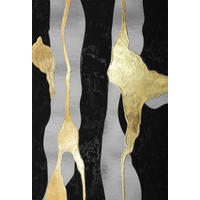 ÖLGEMÄLDE Abstraktes 118/80 cm  - Multicolor, Design, Holzwerkstoff/Textil (118/80cm) - Monee