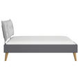 BETT 120/200 cm  in Grau  - Wildeiche/Grau, Design, Holz/Holzwerkstoff (120/200cm) - Carryhome