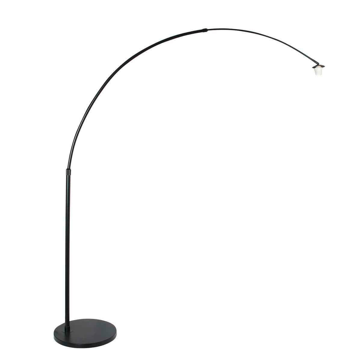 BOGENLEUCHTE 45/240/210 cm    - Schwarz, KONVENTIONELL, Metall (45/240/210cm)