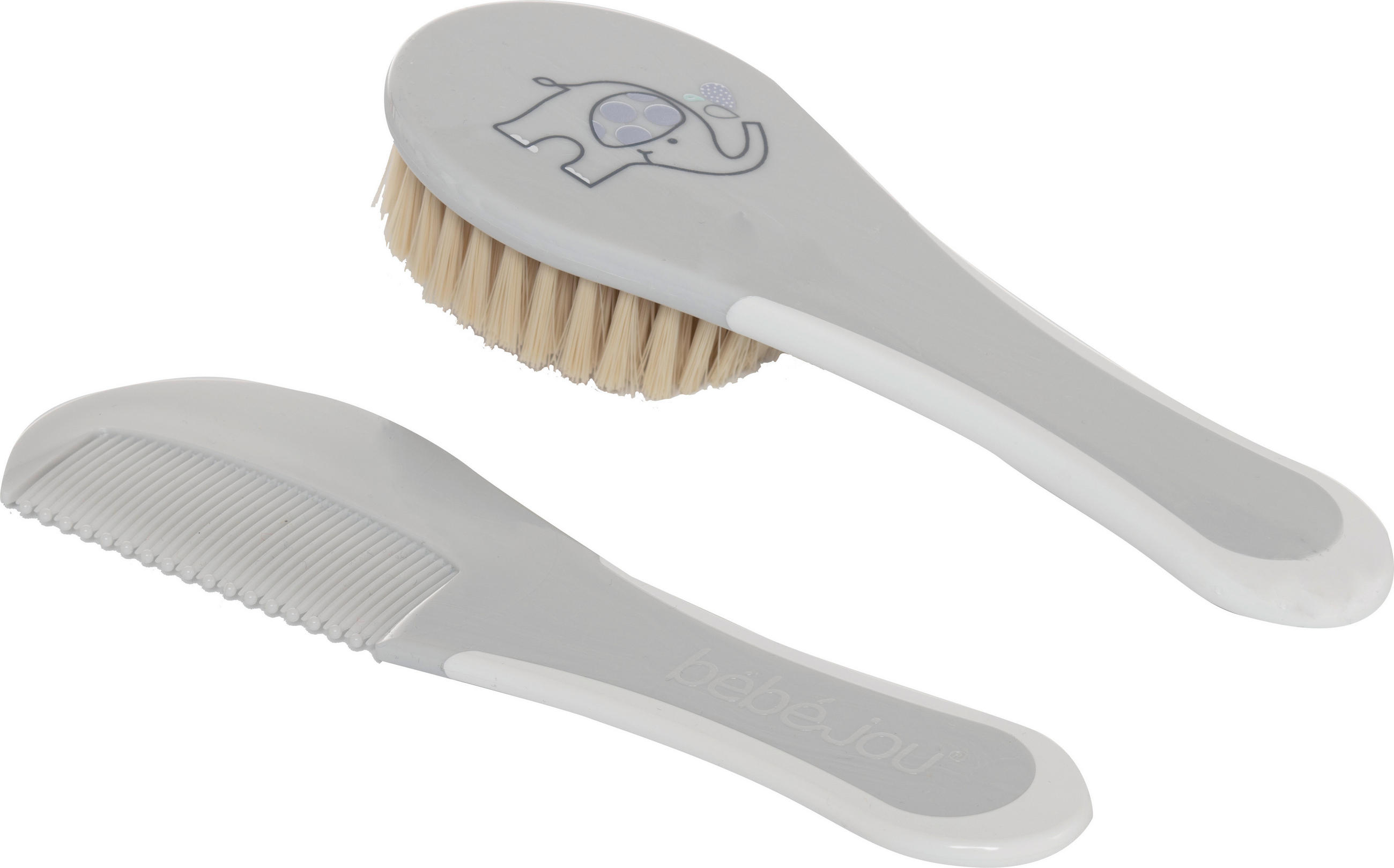 BABYKAMM breeze Green  - Grau, Basics, Kunststoff (16.4/5.6/2cm) - Bebe Jou