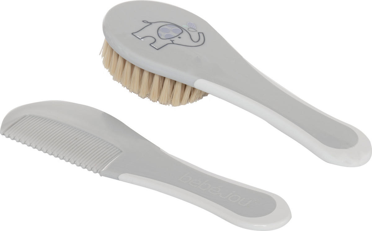 BABYKAMM breeze Green  - Grau, Basics, Kunststoff (16.4/5.6/2cm) - Bebe Jou