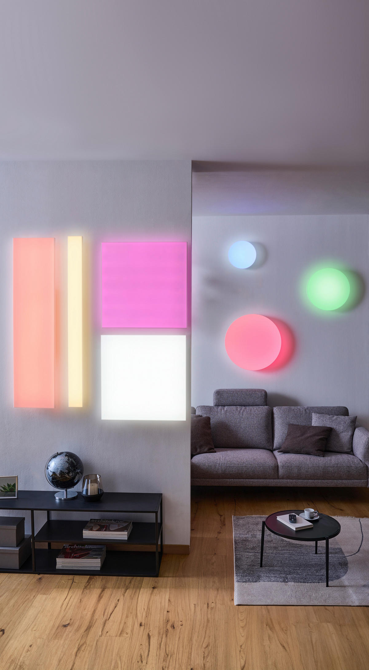 LED-DECKENLEUCHTE Turcona-Z  Smart 120/30/5 cm   - Weiß, Design, Kunststoff/Metall (120/30/5cm) - Eglo