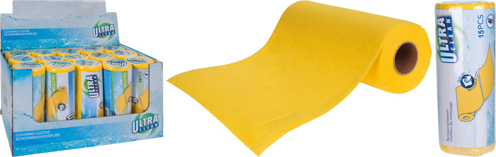 UNIVERZÁLNA UTIERKA - viacfarebná, Basics, textil (27/9/9cm)