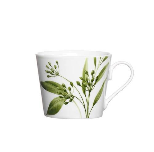 ŠÁLEK NA KÁVU porcelán keramika - bílá/zelená, Basics, keramika (8/8/7cm) - Ritzenhoff Breker