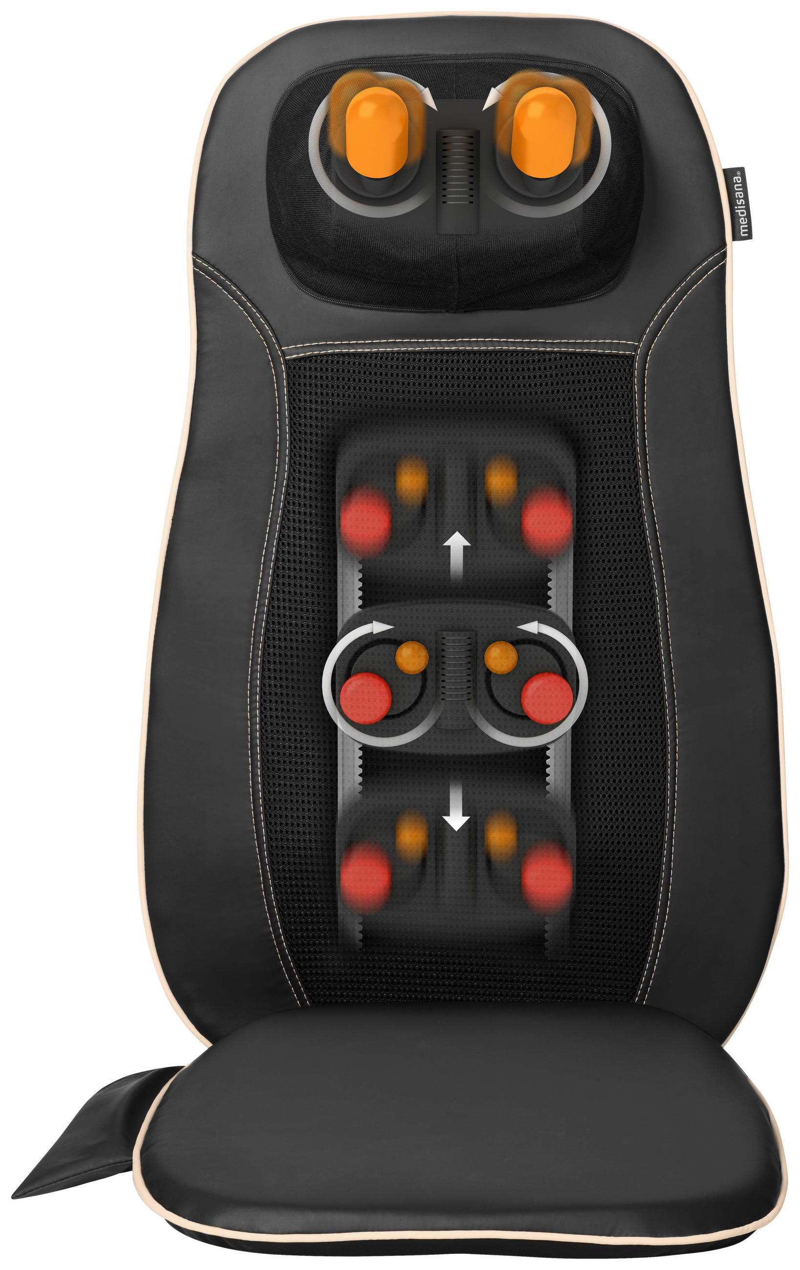 Massage-Sitzauflage Shiatsu Mcn Wärmefunktion