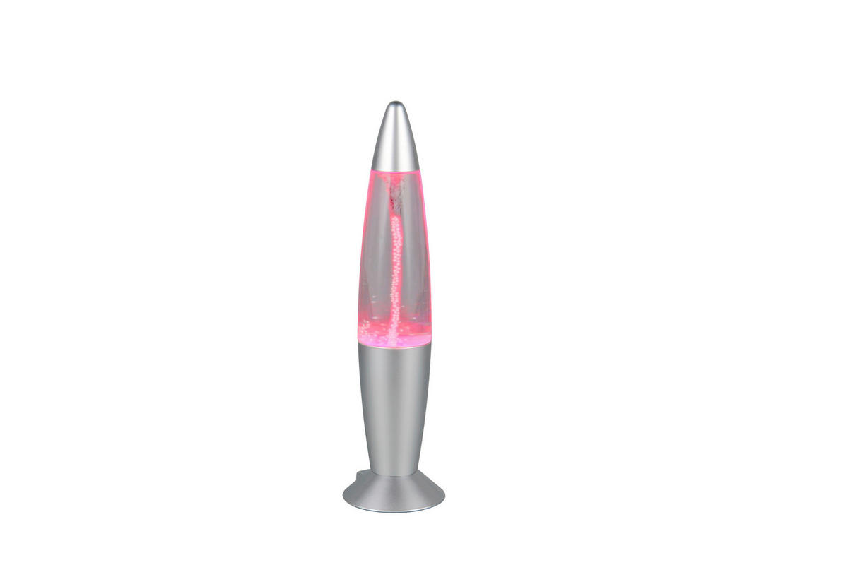 LED-TISCHLEUCHTE Holly 9/34,5 cm  - Transparent/Titanfarben, LIFESTYLE, Kunststoff (9/34,5cm)