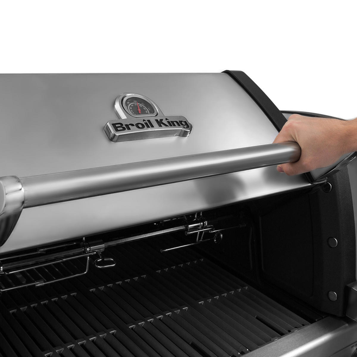 PLINSKI ŽAR  IMPERIAL - barve nerjavečega jekla, Basics, kovina (178/125cm) - Broil King