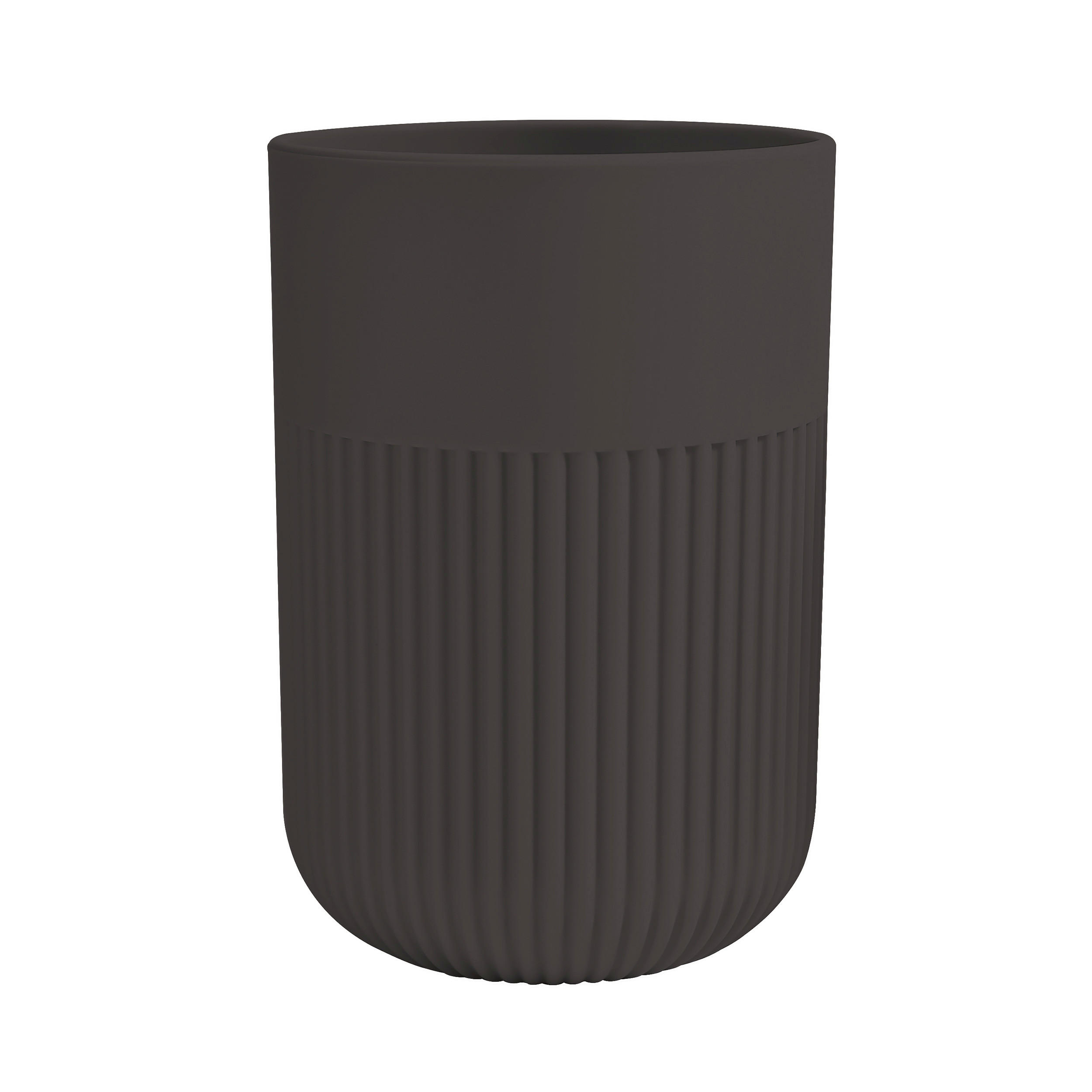 ZAHNBÜRSTENHALTER Kunststoff  - Schwarz, Basics, Kunststoff (7/11cm) - MSV