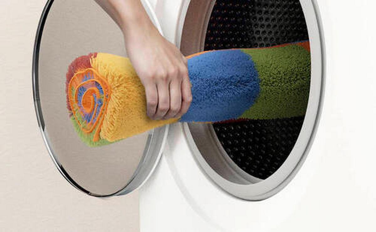 WC-VORLEGER Multicolor 50/60 cm  - Multicolor, Basics, Kunststoff/Textil (50/60cm) - Grund