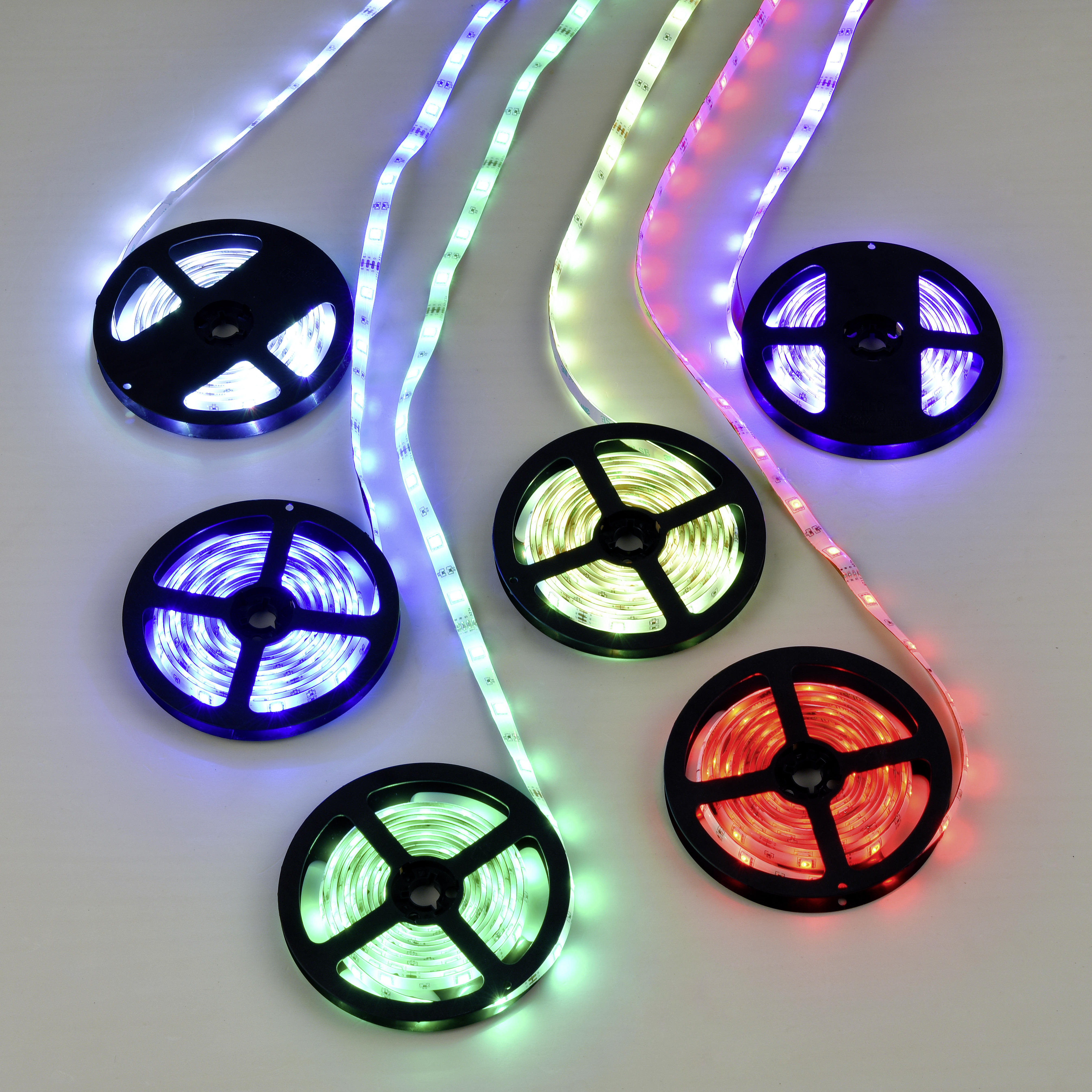 LED-STRIP 300 cm  - Weiß, Basics, Kunststoff (300cm) - Boxxx