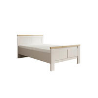 BETT 120/200 cm  in Champagner, Eiche Artisan  - Champagner/Eiche Artisan, LIFESTYLE (120/200cm) - Landscape