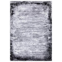 WEBTEPPICH 120/170 cm Eleysa Grau, Schwarz  - Schwarz/Grau, LIFESTYLE, Textil (120/170cm)