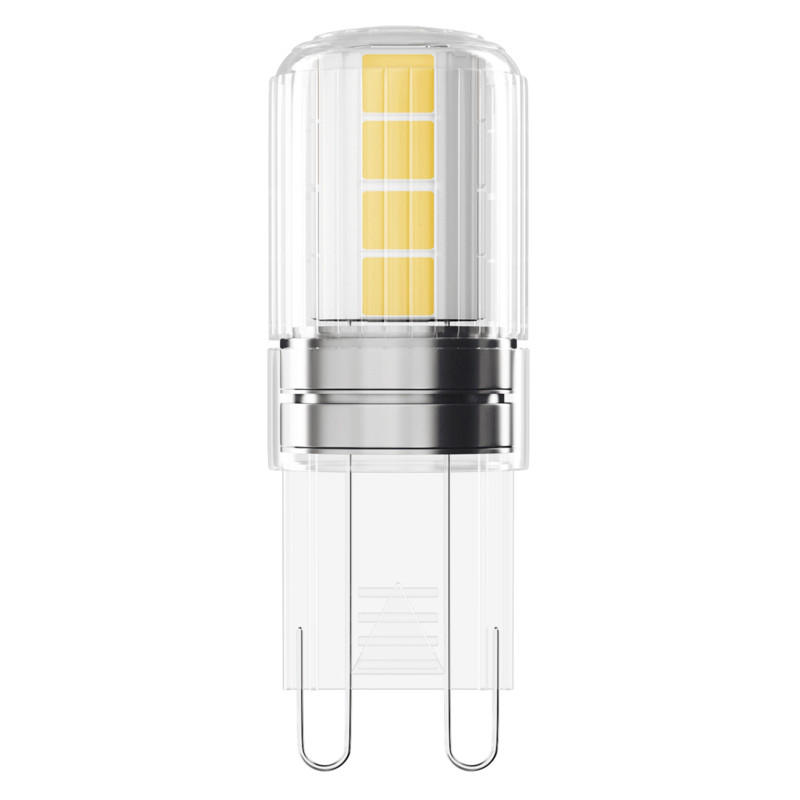 LED ŽIAROVKA G9 - žltá/biela, Basics, plast (4.3/1.4/1.4cm)