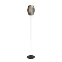 STEHLEUCHTE 25/165 cm    - Dunkelbraun/Schwarz, Design, Kunststoff/Metall (25/165cm) - Belid