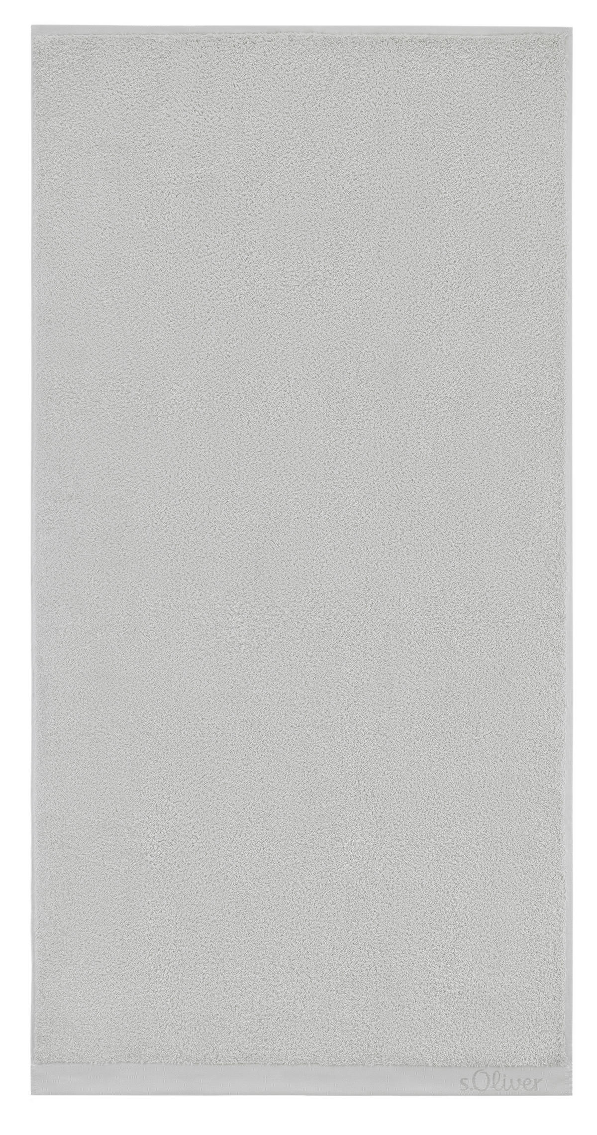 DUSCHTUCH 70/140 cm s.Oliver  - Hellgrau, Trend, Textil (70/140cm) - S. Oliver