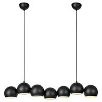 HÄNGELEUCHTE CUPOLO 101/15/150 cm   - Schwarz, Basics, Metall (101/15/150cm) - Markslöjd