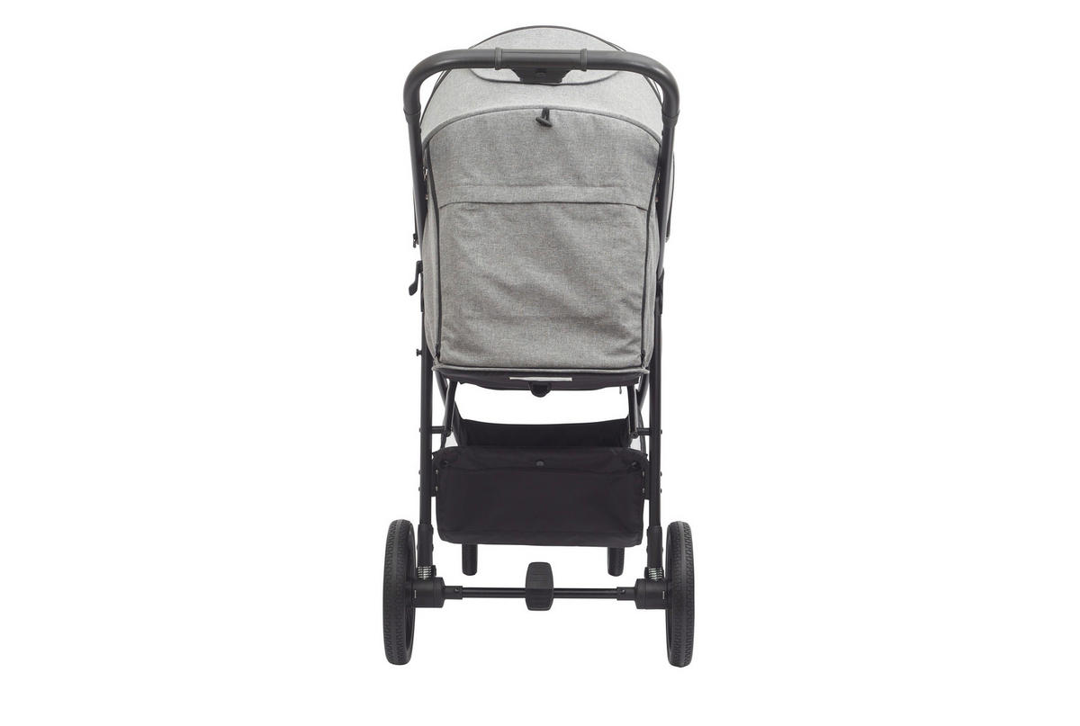 BUGGY Light Cruiser  - Schwarz/Grau, Basics, Kunststoff/Textil (55/56/107cm) - Jimmylee