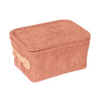 AUFBEWAHRUNGSKÖRBCHEN  - Altrosa, Basics, Textil (19/10/14cm) - Wenko