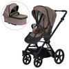 KINDERWAGENSET IVY GTR Outdoor  - Schwarz/Cappuccino, Basics, Textil/Metall (94/58/119cm) - Hartan