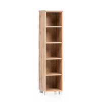 BADEZIMMERREGAL 30/130/35 cm  - Eiche Wotan, Natur, Holzwerkstoff (30/130/35cm) - Xora