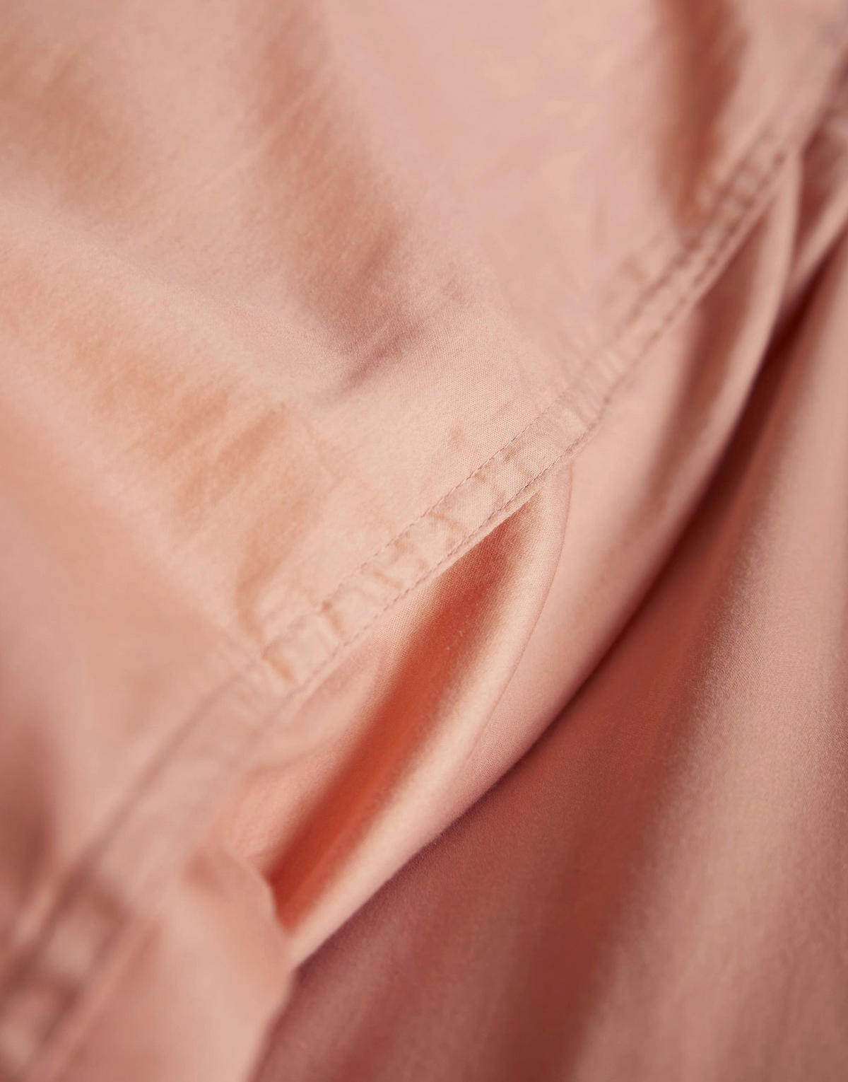 BETTWÄSCHE MINTE Satin 135/200 cm  - Terracotta, Basics, Textil (135/200cm) - Essenza