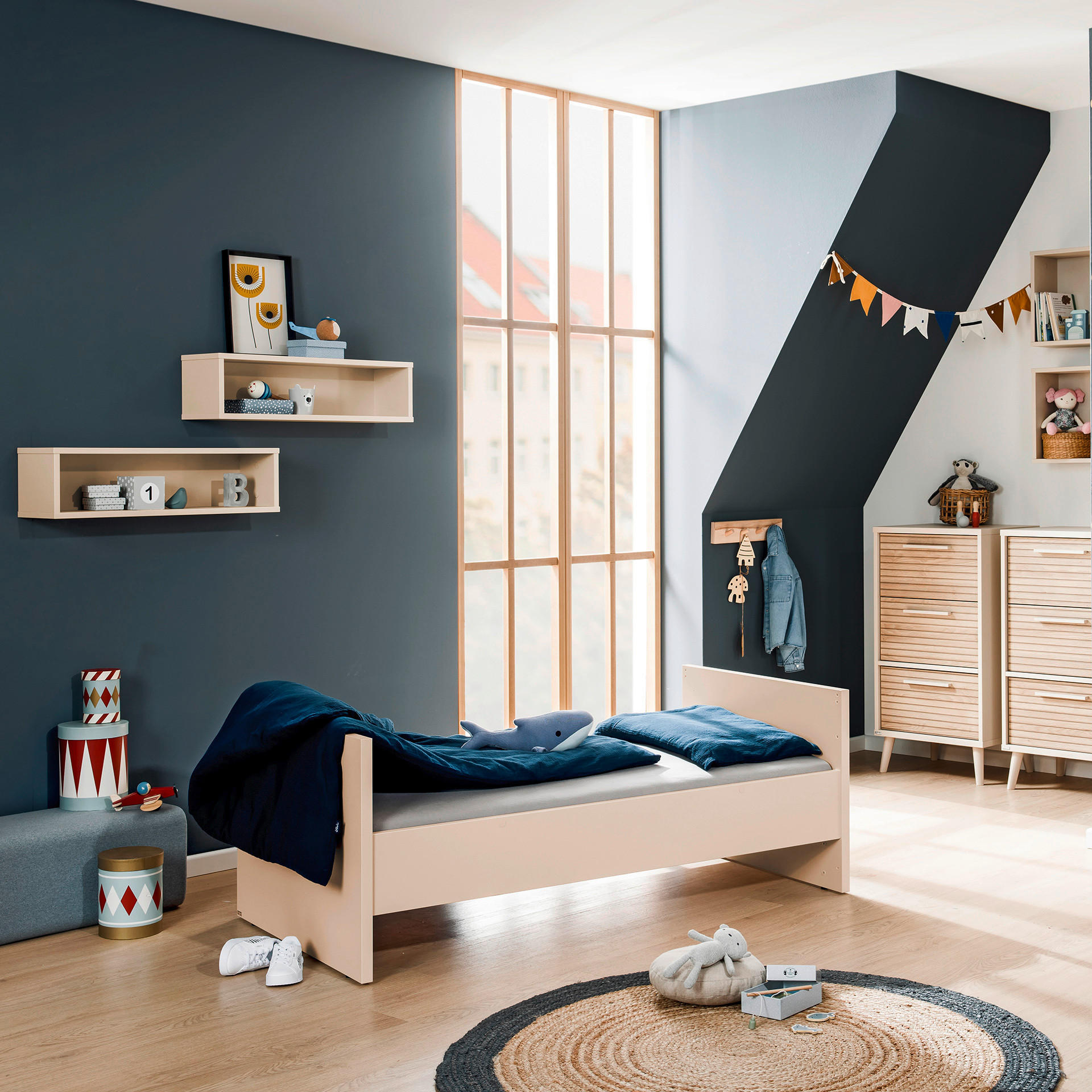 UMBAUSEITEN Eefje  - Beige, Basics, Holzwerkstoff (139cm) - Paidi