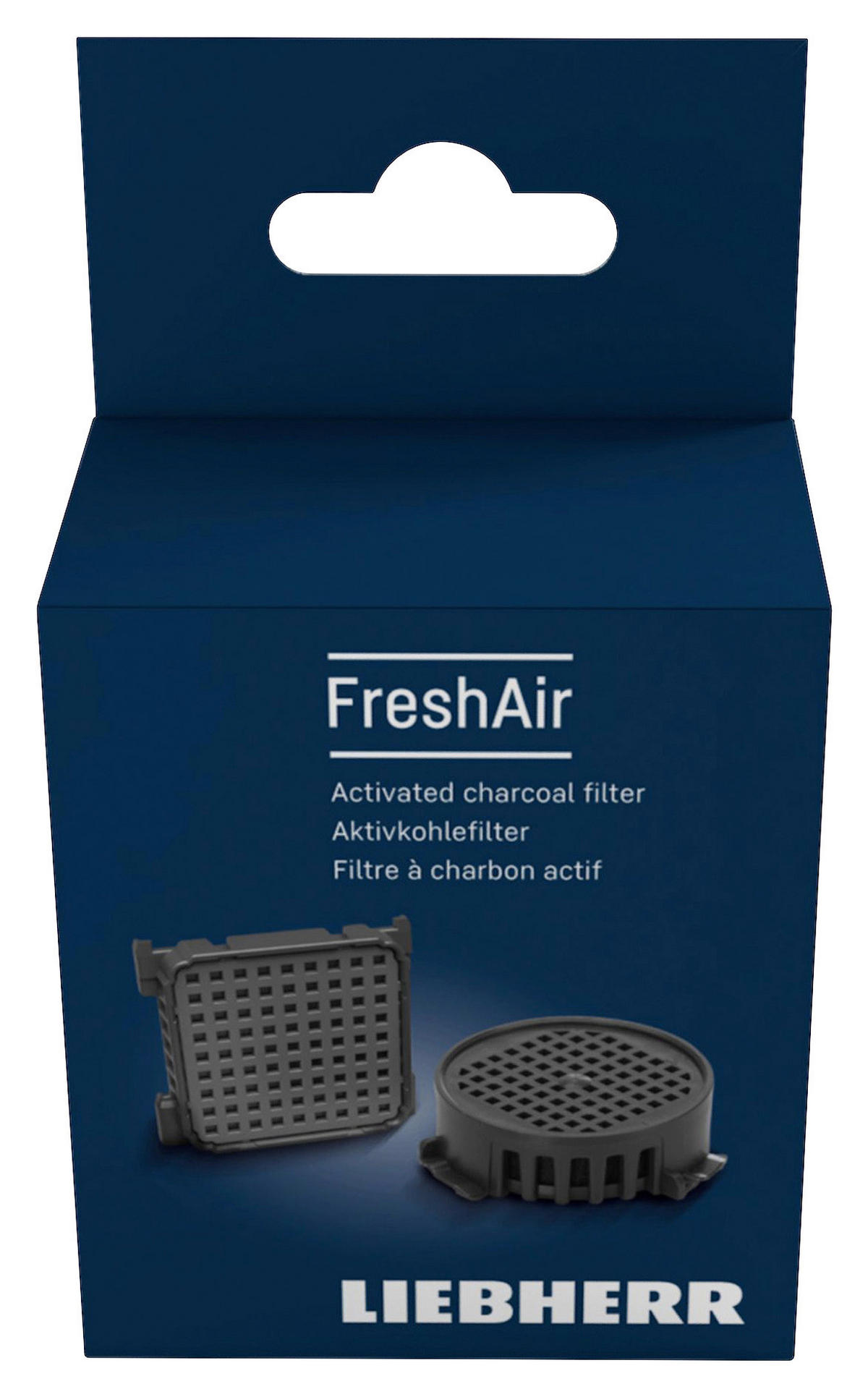 KOHLEFILTER ACF 988242901  - Schwarz, Basics, Kunststoff (3,8/3,8/1,1cm) - Liebherr