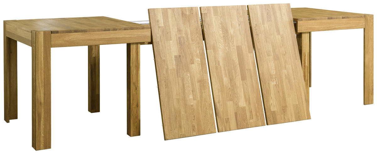 JEDÁLENSKÝ STÔL, farba duba, 160/90/75 cm - farba duba, Natur, drevo (160/90/75cm) - Livetastic