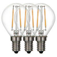 LED-LEUCHTMITTEL   E14 3,8 W  - Klar, Basics, Glas/Metall (4,5/7,6cm) - Boxxx