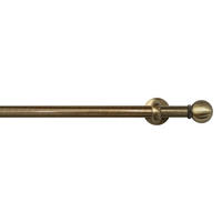 VORHANGSTANGE 150 cm  - Messingfarben, KONVENTIONELL, Metall (150cm)