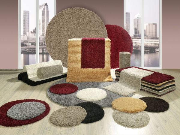 HOCHFLORTEPPICH 200 cm Fantasy Shaggy Hellbraun  - Hellbraun, Basics, Textil (200cm) - Novel