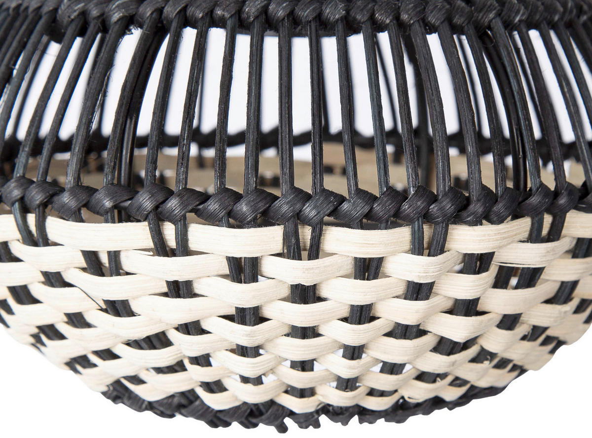 HÄNGELEUCHTE Milena 55/16/150 cm  - Schwarz, Design, Metall (55/16/150cm) - Globo