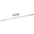 LED-DECKENLEUCHTE - Chromfarben, Design, Kunststoff/Metall (120/8/15,20cm) - Joop!