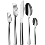 BESTECKSET 60-teilig Philadelphia - Edelstahlfarben, Design, Metall - WMF