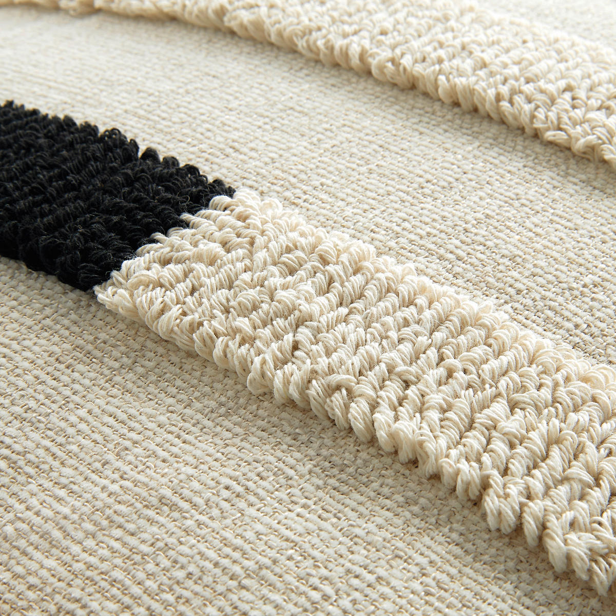 KISSENHÜLLE MR-Rythm natur 45/45 cm  - Beige/Creme, Design, Textil (45/45cm) - Musterring