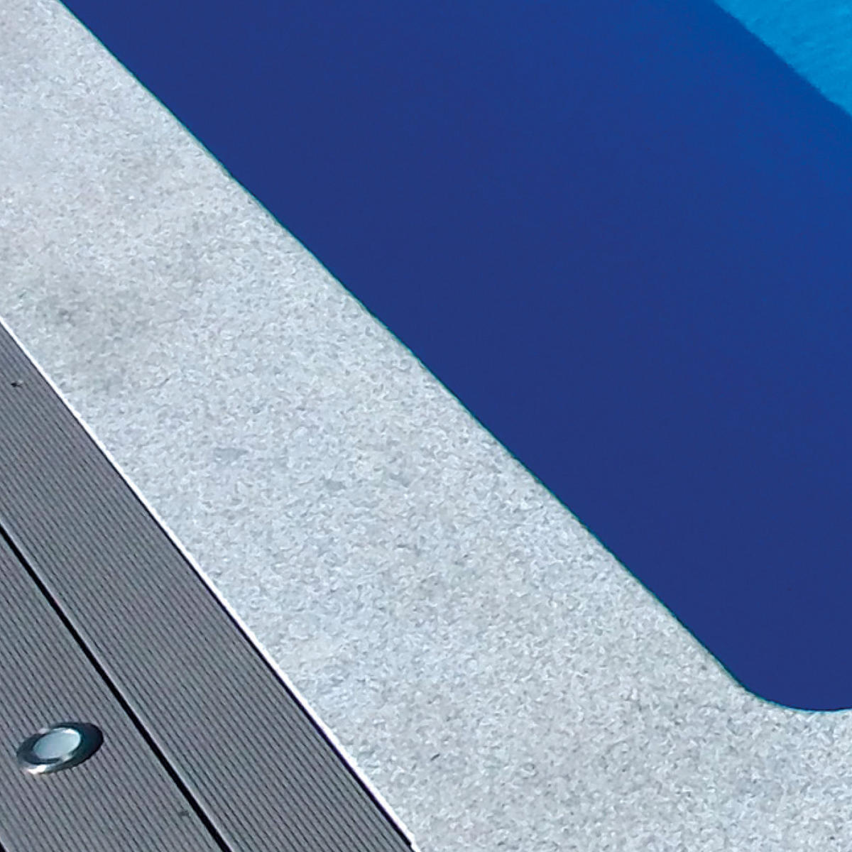 POOLUMRANDUNG 350/700 cm  - Hellgrau, MODERN, Stein (350/700cm)