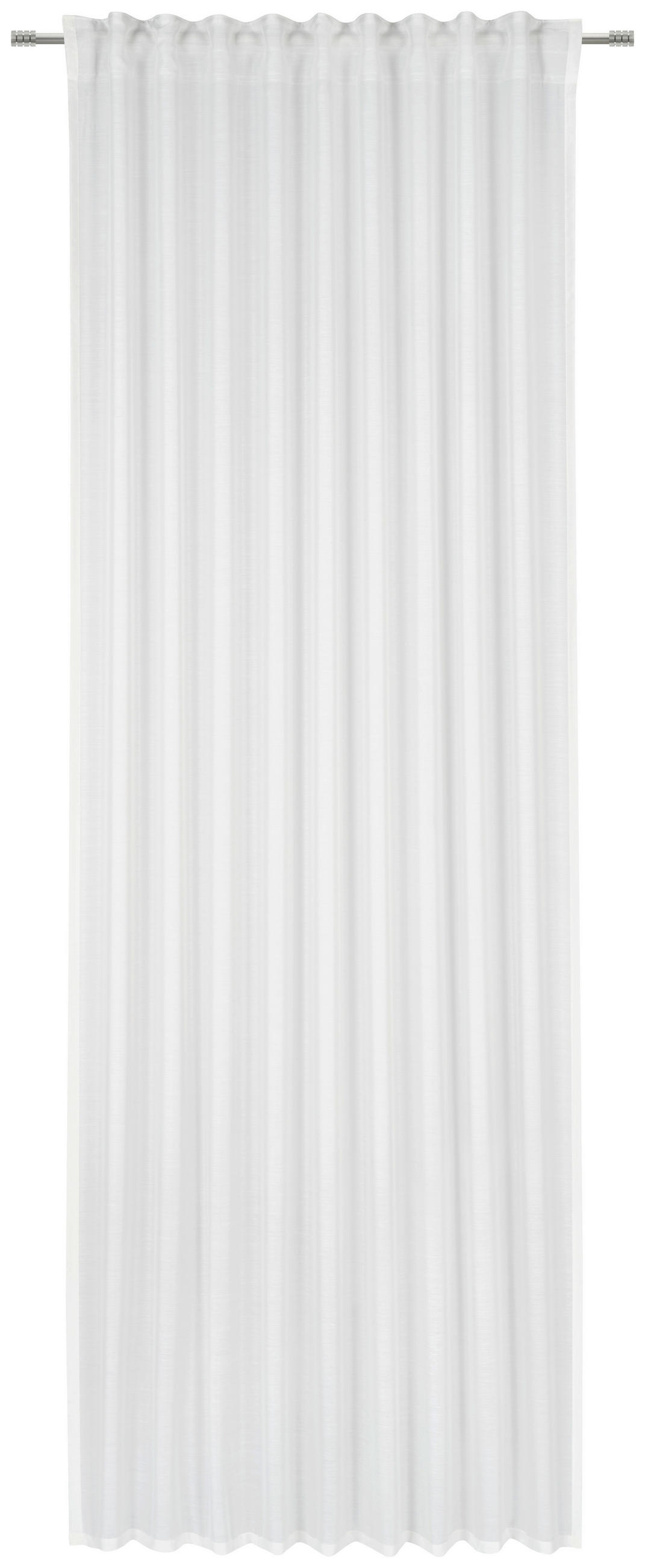 HOTOVÝ ZÁVES, priehľadné, 135/245 cm - krémová, Basics, textil (135/245cm) - Esposa