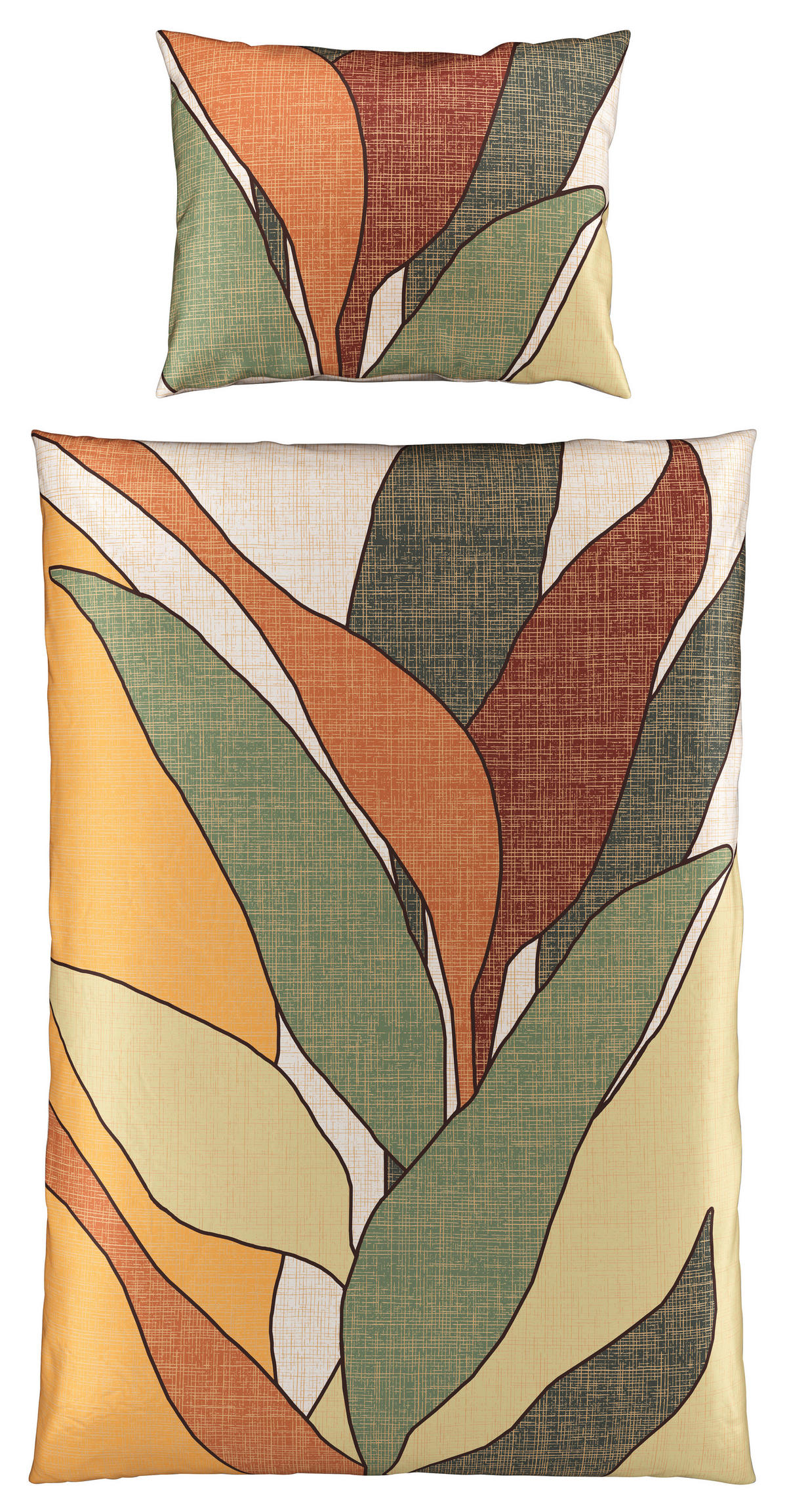 POSTELJINA COSLADA 140/200 cm saten zelena  - zelena, Prirodno, tekstil (140/200cm) - Bio:Vio