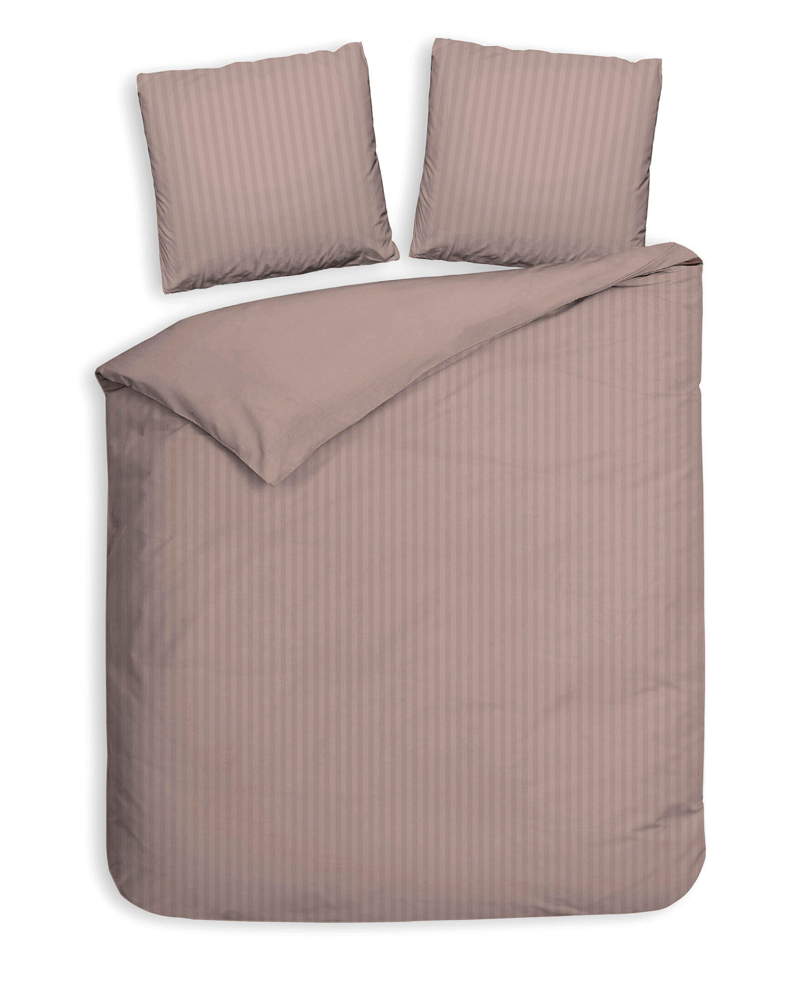 BETTWÄSCHE Banda Makosatin 200/200 cm  - Rosa, Basics, Textil (200/200cm)